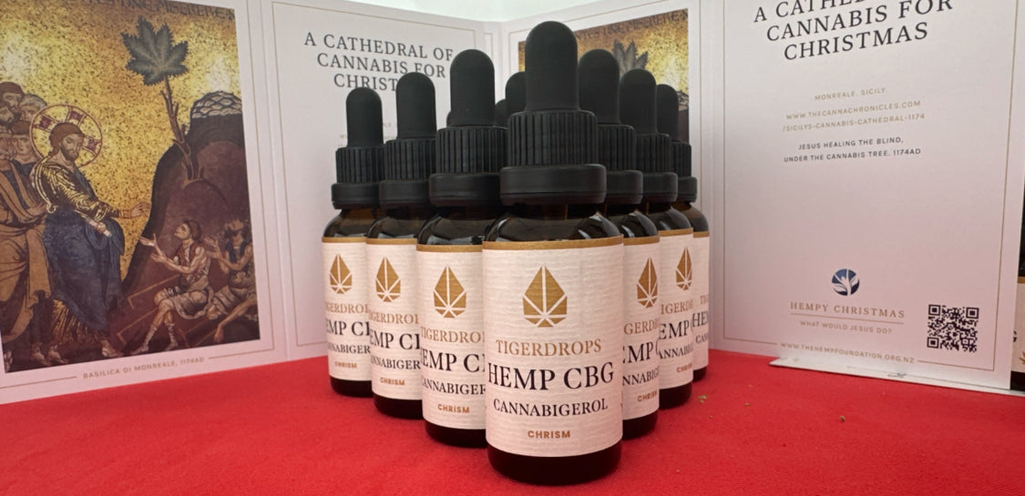 Biggest Tiger: 30ml 12% Hemp CBG plus, & 15ml 12% CBGa plus